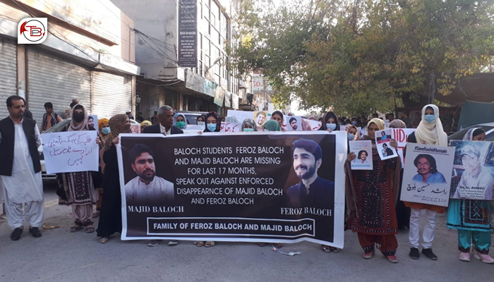 کوئٹہ: ماجد و فیروز بلوچ نا بیگواہی نا برخلاف برانزی مچی