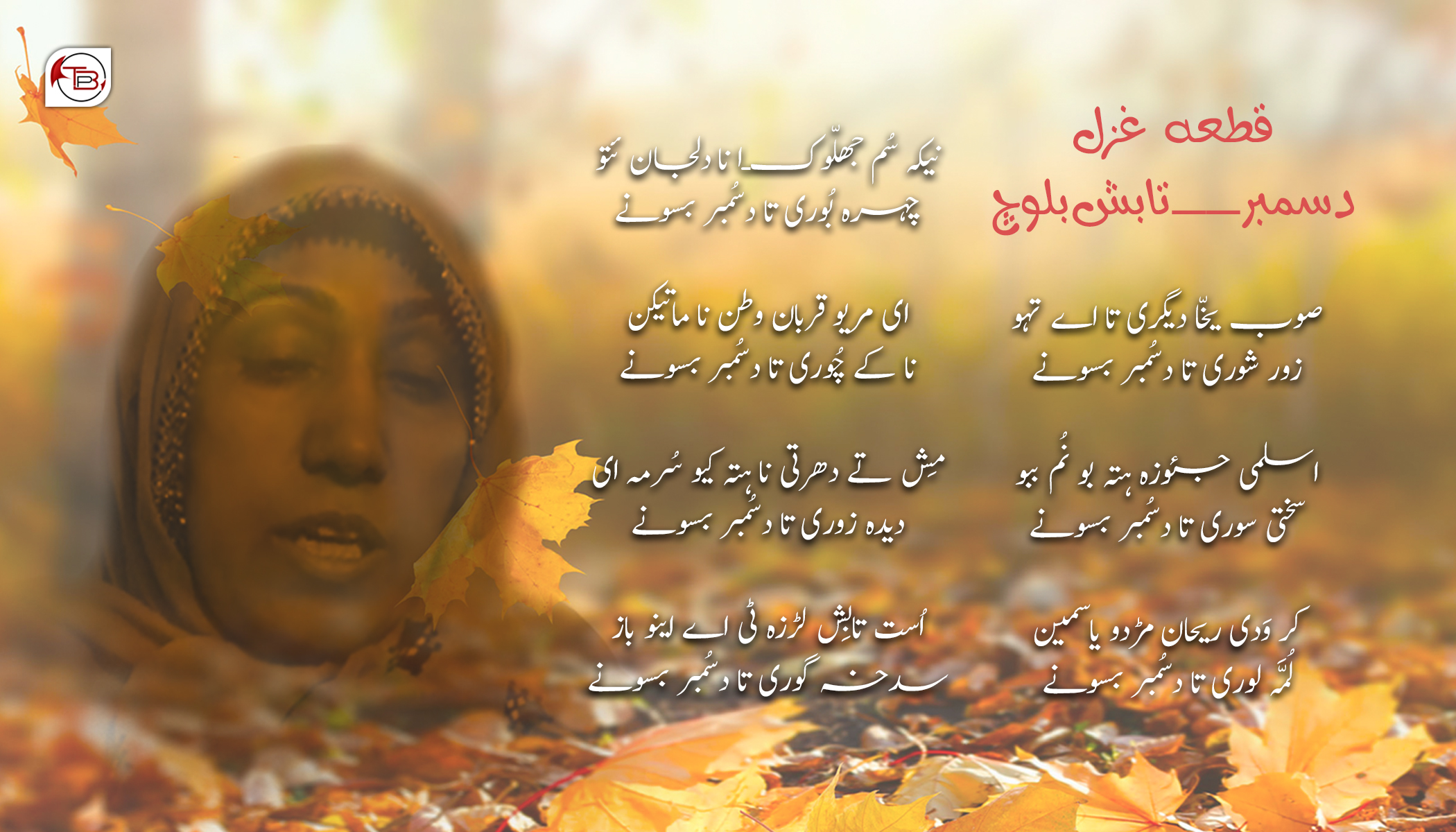 قطعہ غزل – دسمبر | تابش بلوچ