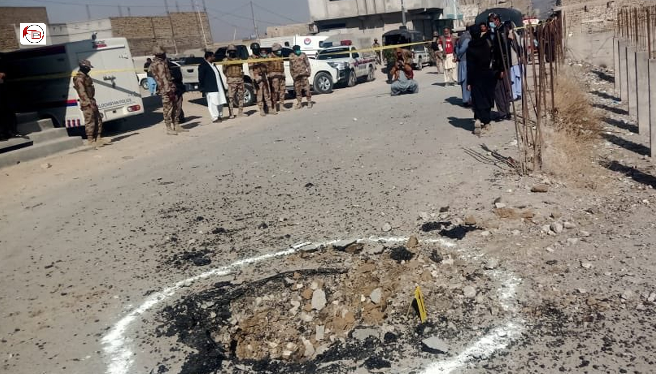 قلات: پاکستانی لشکر نا ٹولی آ بمب تراک