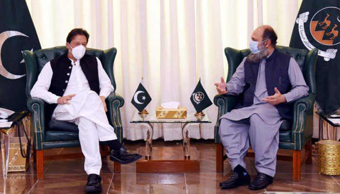 عمران خان نا کوئٹہ آ بننگ، بڑز تلہ مجلس نا صدارت