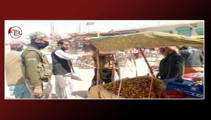منگچر بازار ٹی سلوک ریڑھی تا برخلاف کارروائی