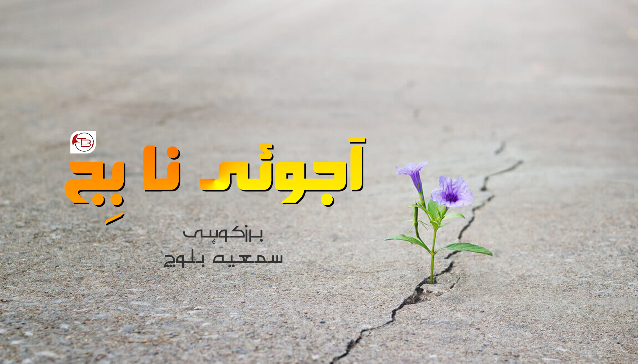 آجوئی نا بِج – برزکوہی | سمعیہ بلوچ