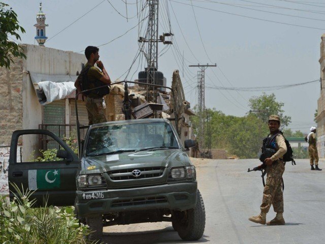 پنجگور ئٹ پاکستانی فورسز نا قافلہ آ جلہو، آئی ایس پی آر نا پک کننگ