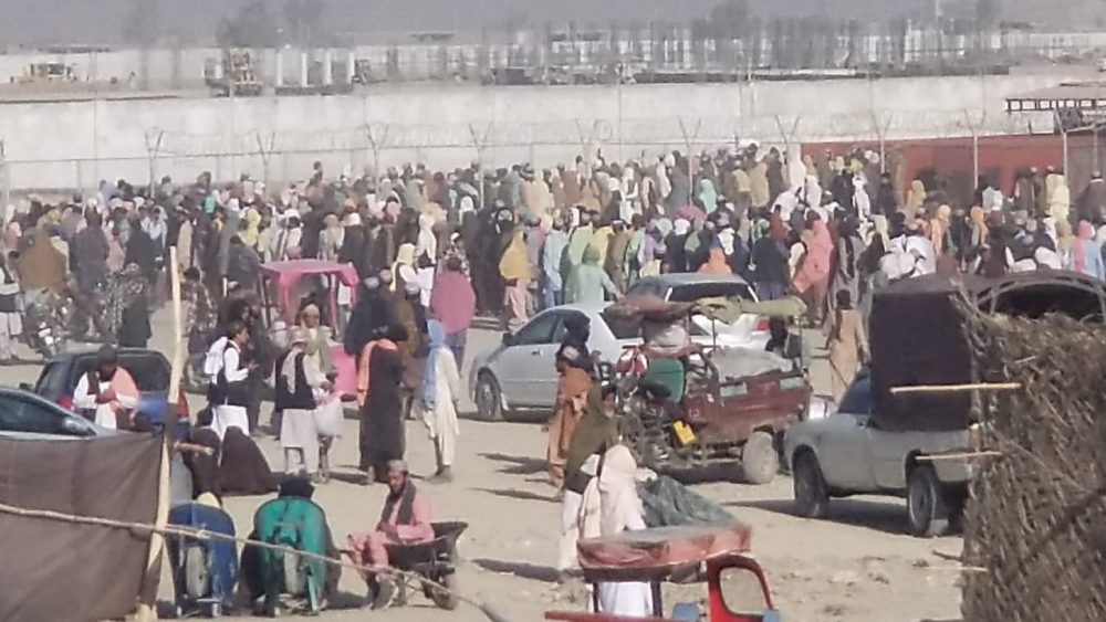 چمن: پاکستان اوغانستان سیم اسے وار ولدا ملنگا