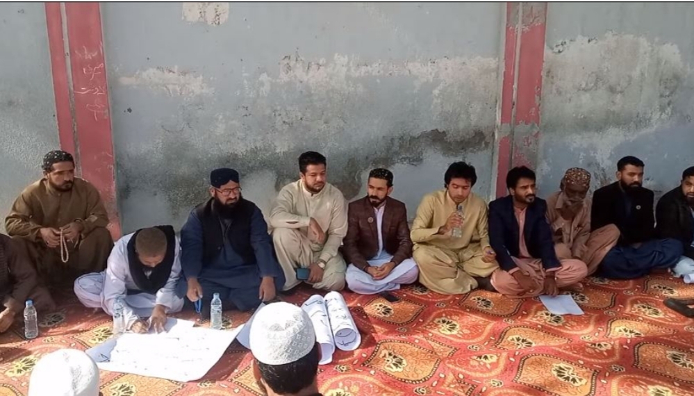 حب: بے آسراتی و بیروزگاری نا بر خلاف پریس کلب نا مونا برانزی کیمپ