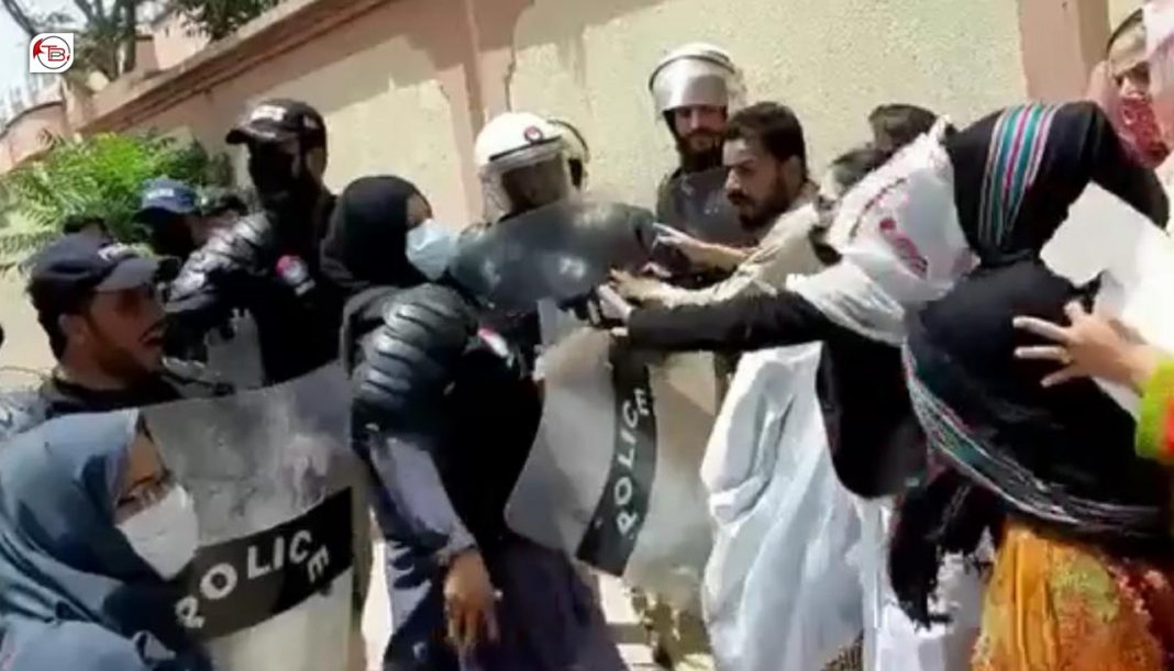 کوئٹہ: زیارت واقعہ نا برخلاف برانز، برانز کروکا تیا آنسوں گیس شیلنگ و بےدادی