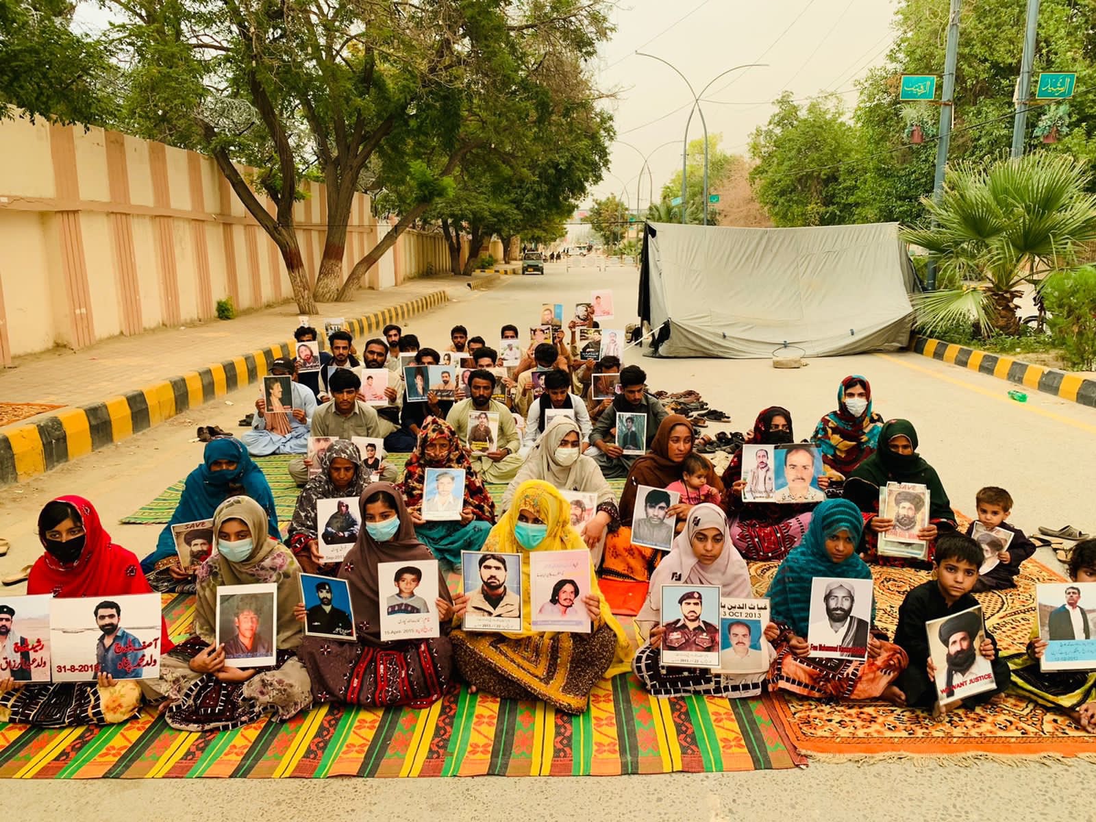 کوئٹہ: بلوچ بیگواہ تا خاہوت آتا برانز ءِ گورنر ہاؤس نا مونا 29 دے پورو مس