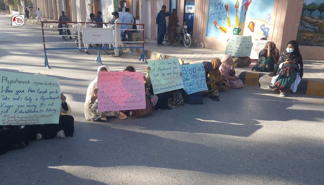 کوئٹہ: فزیو تھراپسٹ تا گورنر ہاؤس نا مونا تولوک برانز