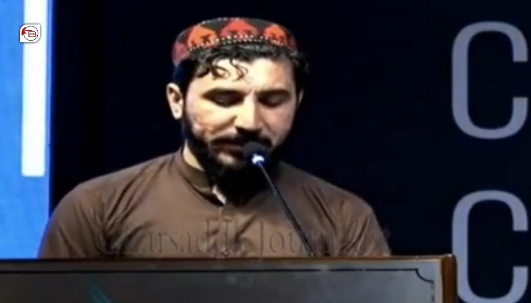 بلوچ کاروان ئٹ اوار بندغ آتیا سم کاری قابل مذمت ءِ، بی وائی سی نا ہر توار آ اوار سلون۔ منظور پشتین