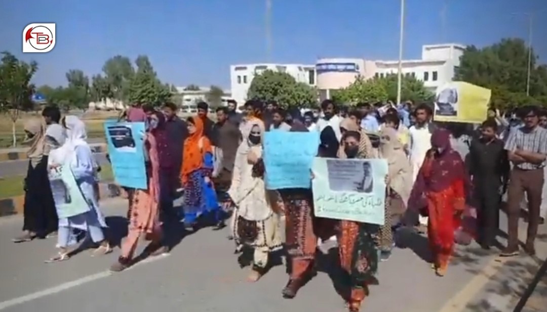 عبدالقدوس قمبرانی نا بیگواہی نا برخلاف لسبیلہ یونیورسٹی ٹی برانز