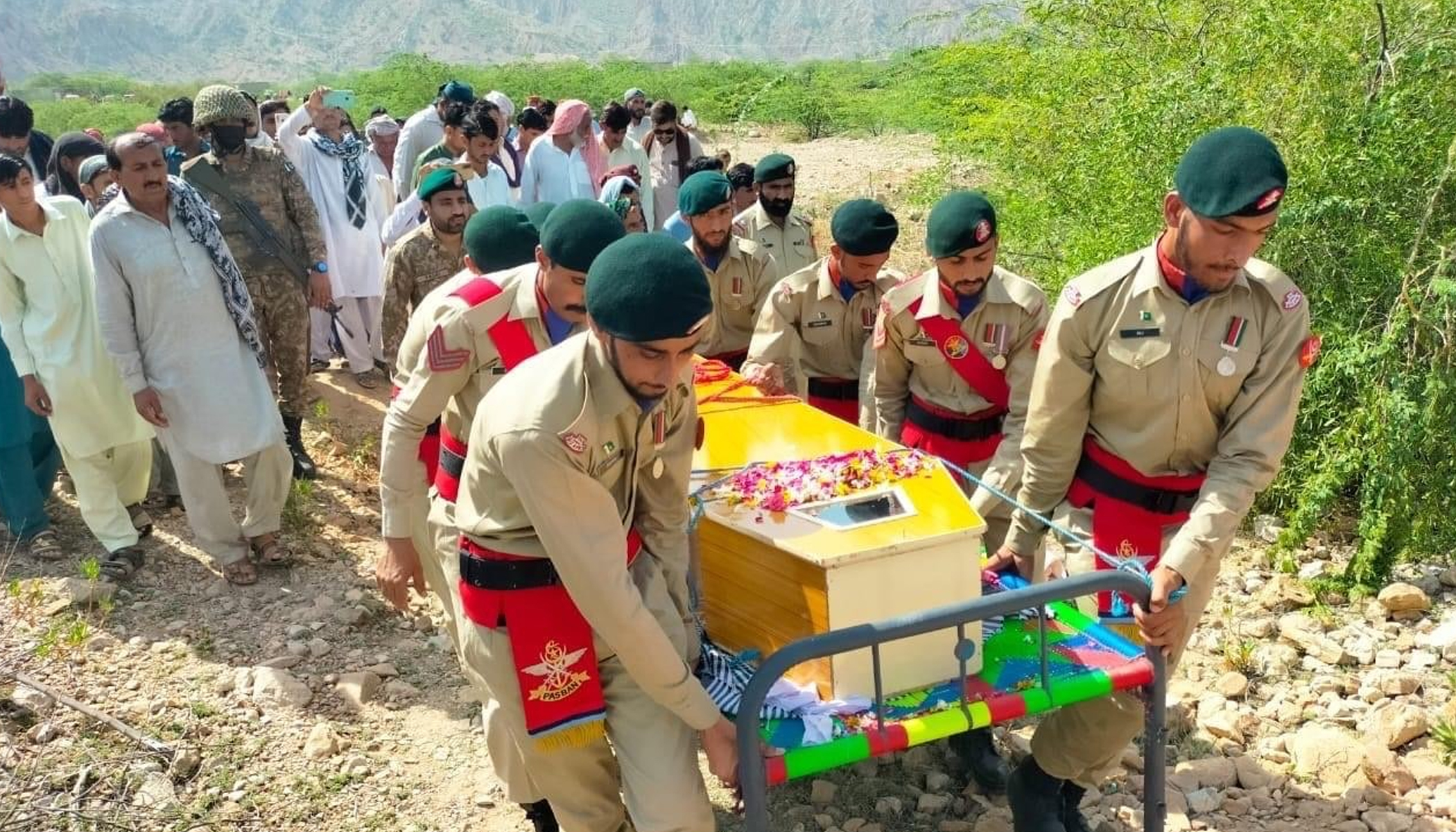 نوشکی: پاکستانی لشکر نا پوسٹ آ بی ایل اے نا جلہو