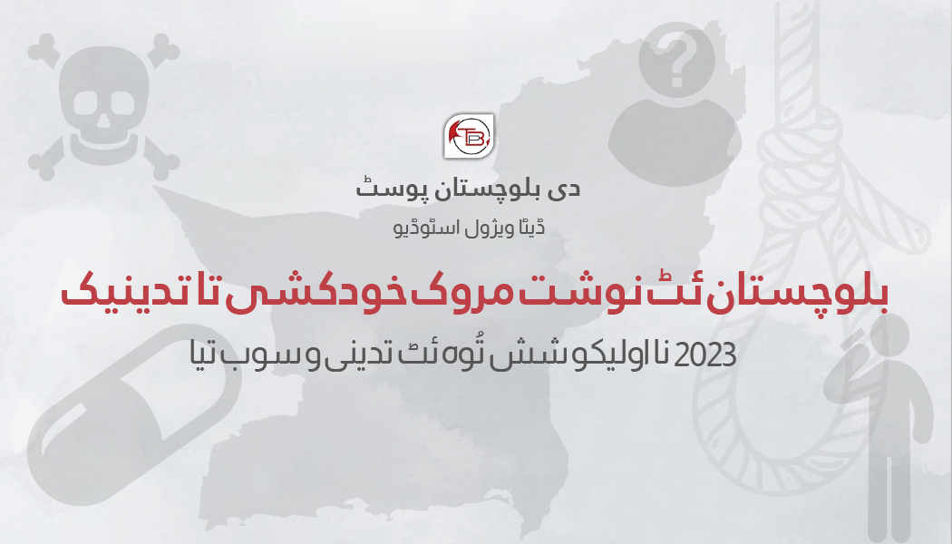 بلوچستان: شش توہ ئٹ خودکشی نا 29 تدینی