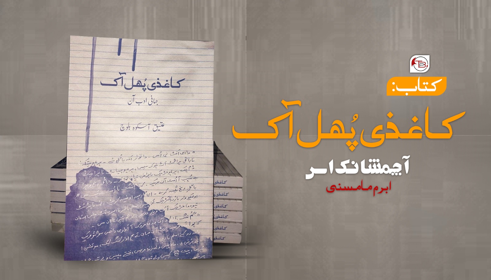 کتاب: ”کاغذی پُھل آک“ آ چمشانک اس – ابرم مامسنی