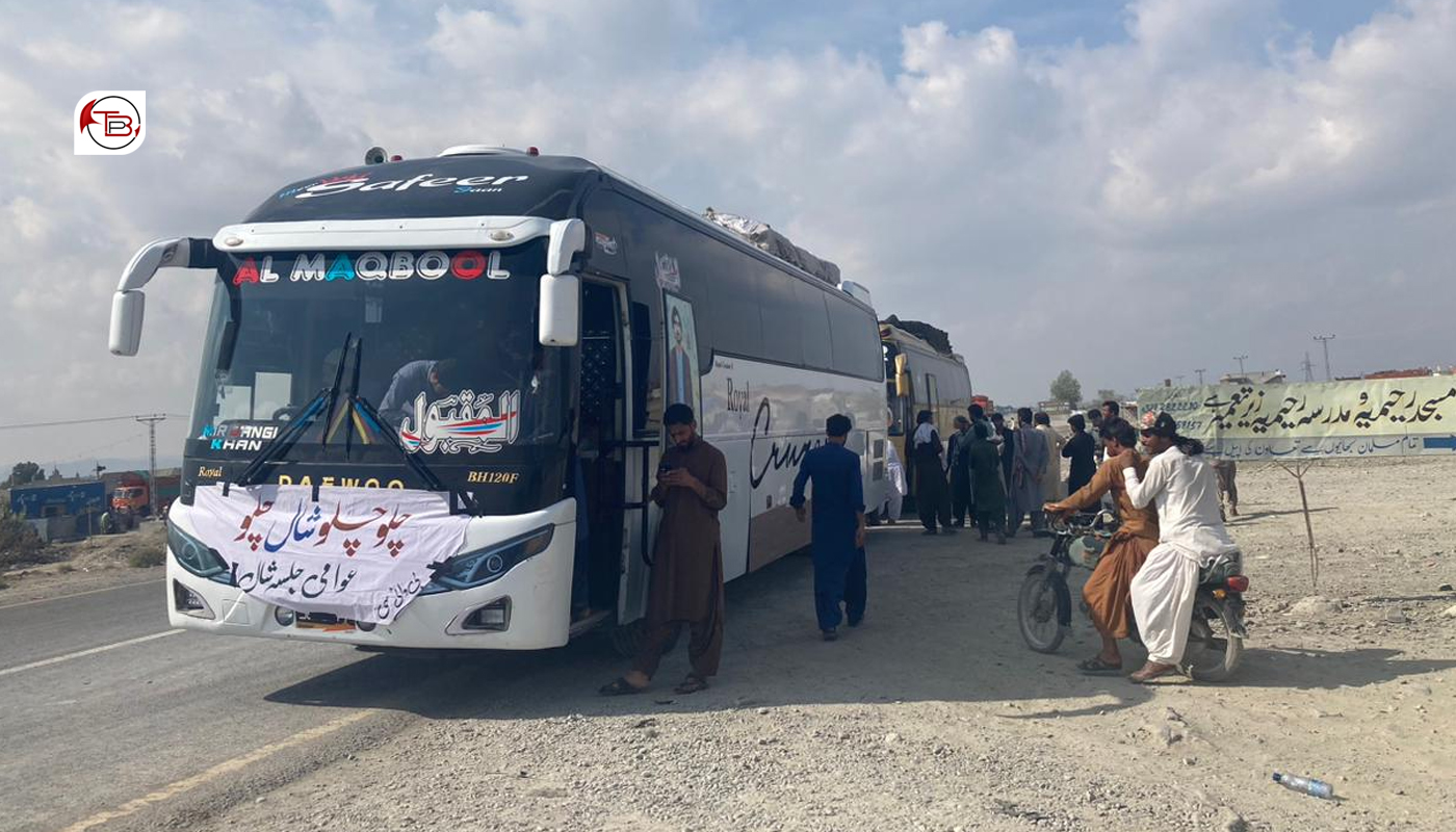 بلوچ یکجہتی کمیٹی کوئٹہ جلسہ ئٹ اوار مننگ کن تیوہ بلوچستان آن قافلہ تا پیشتمنگ بناء