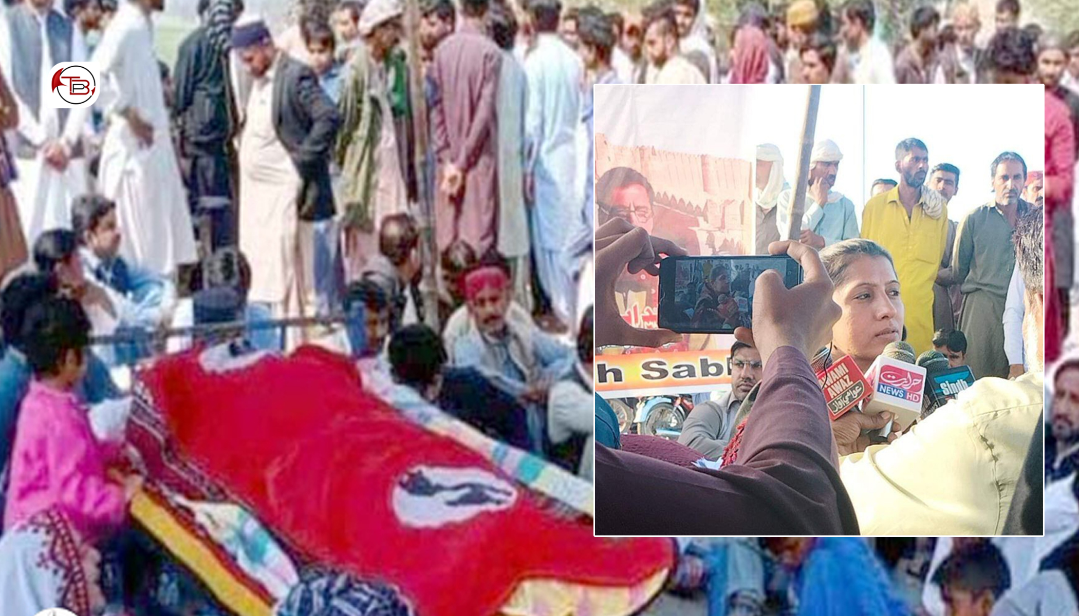 ہدایت لوہار نا خون ئنا برخلاف تولوک برانز ایسر، تیبہ سندھ ئٹ ریلی تا پڑو