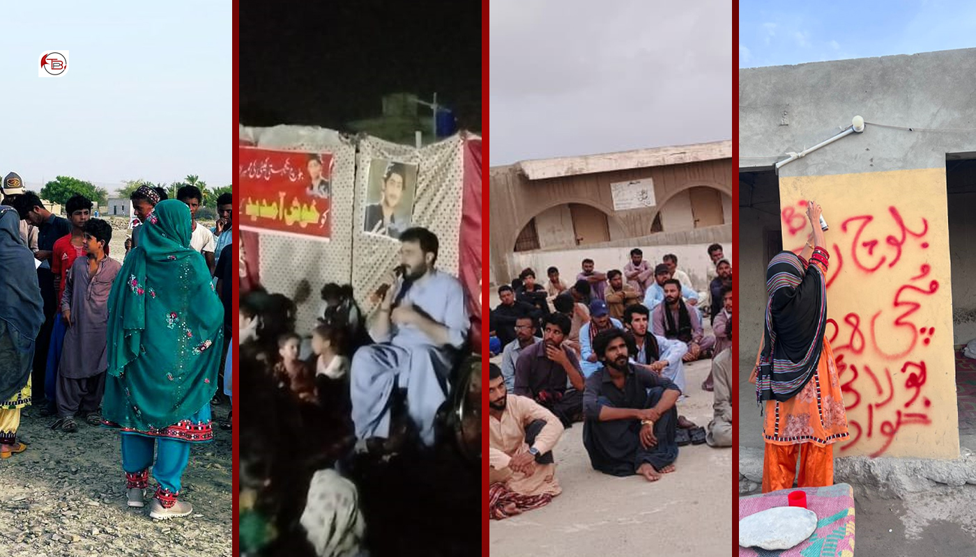 بلوچستان نا جتا شار تیٹ “بلوچ راجی مُچی” کن بی وائی سی نا مجلس و چاہنداری مہم برجاء