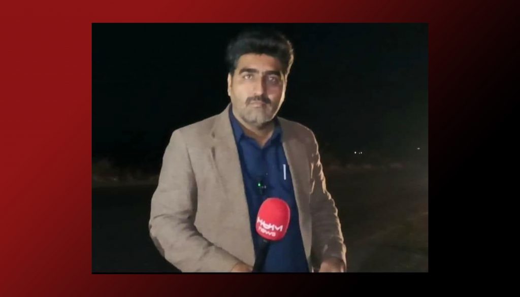 بارکھان، گوادر: ایف سی کرنل نا دو آن بیگواہ کننگوک صحافی تون اوار پین مُسہ بندغ آجو