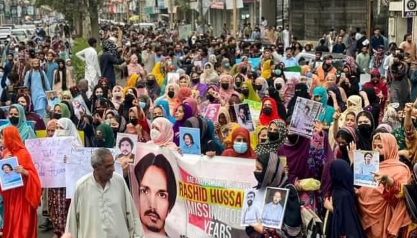 کوئٹہ: راشد حسین نا آجو مفننگ نا برخلاف خاہوت نا برانز