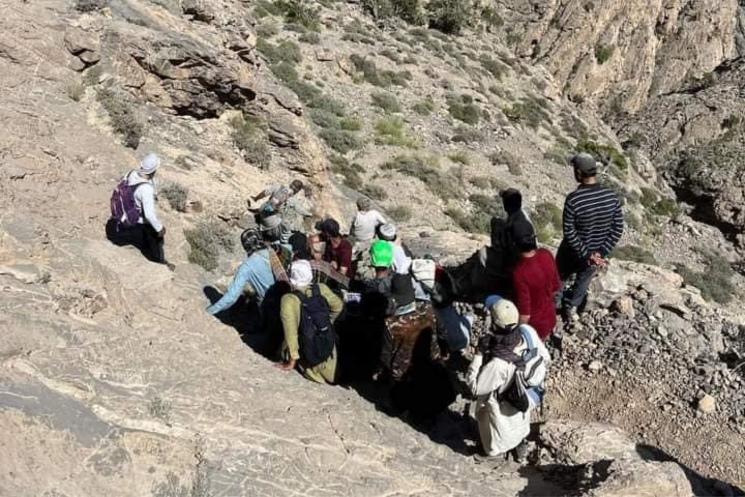 کوئٹہ: کوہ پیما نا جون چار دے آن پد مَش آن دڑفنگا