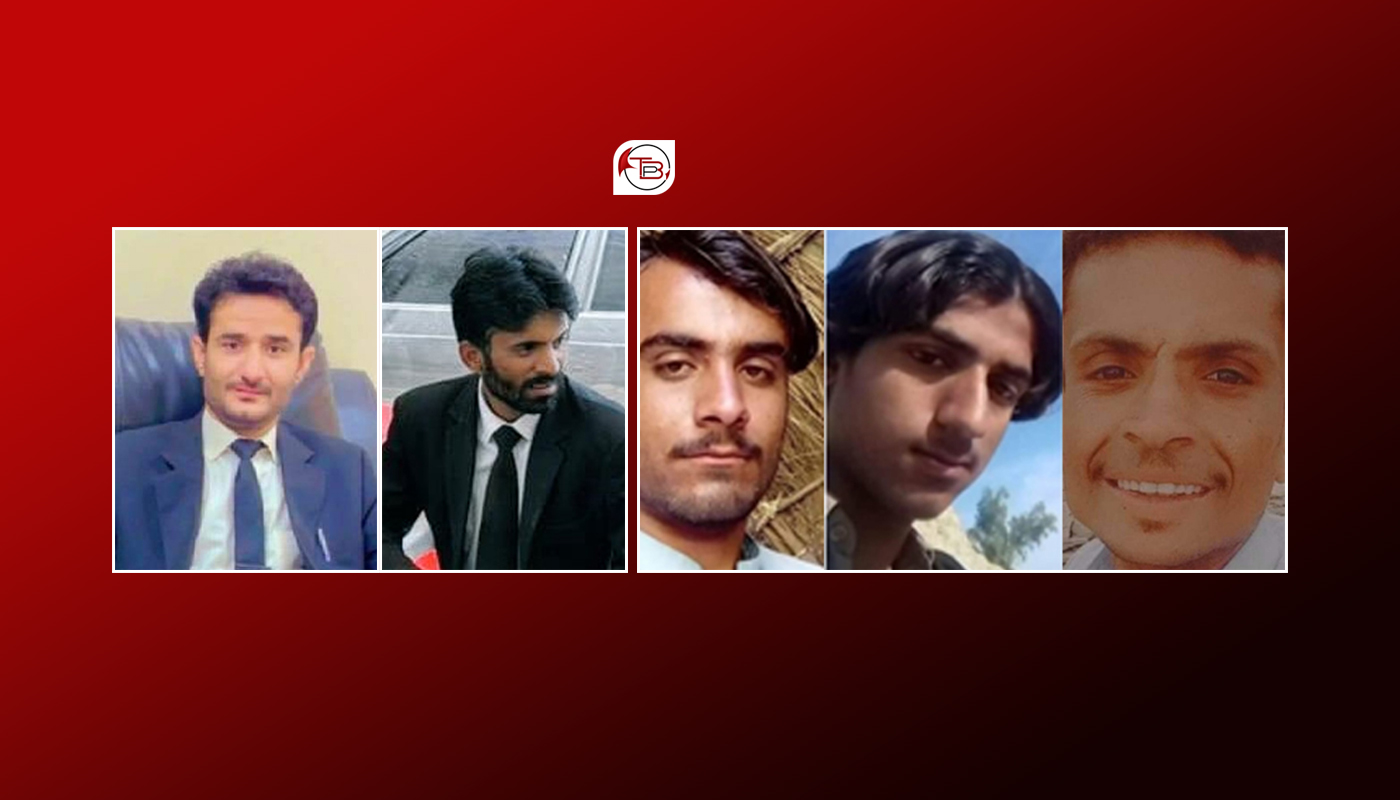کوئٹہ، کیچ: پاکستانی لشکر نا دو آن 2 وکیل تون اوار 5 بندغ زوراکی ئٹ بیگواہ