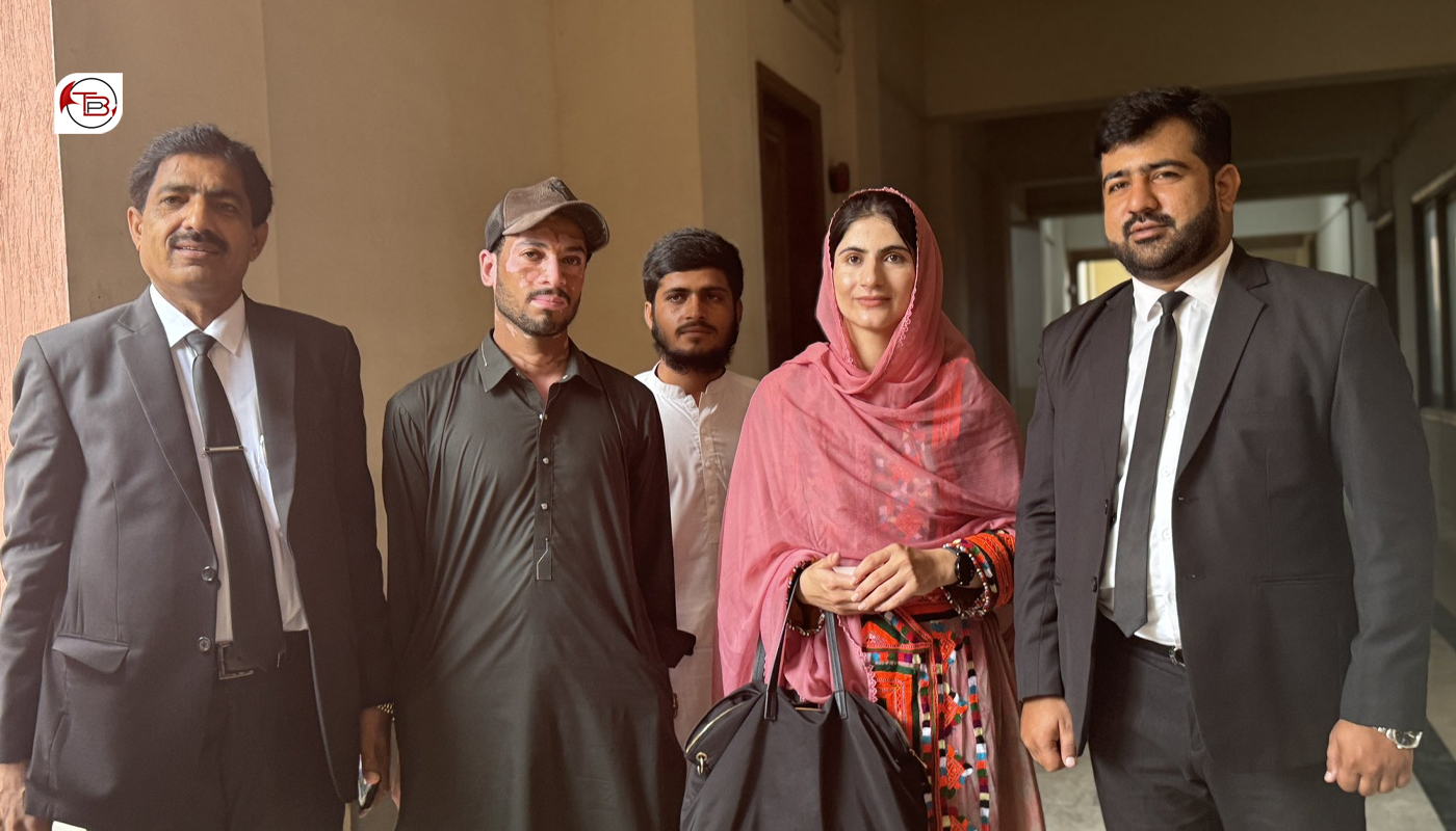 کراچی: پیشن ڈیہہ سفر آن توننگ آ سمی دین بلوچ سندھ ہائی کورٹ ئٹی پٹیشن ئس تس