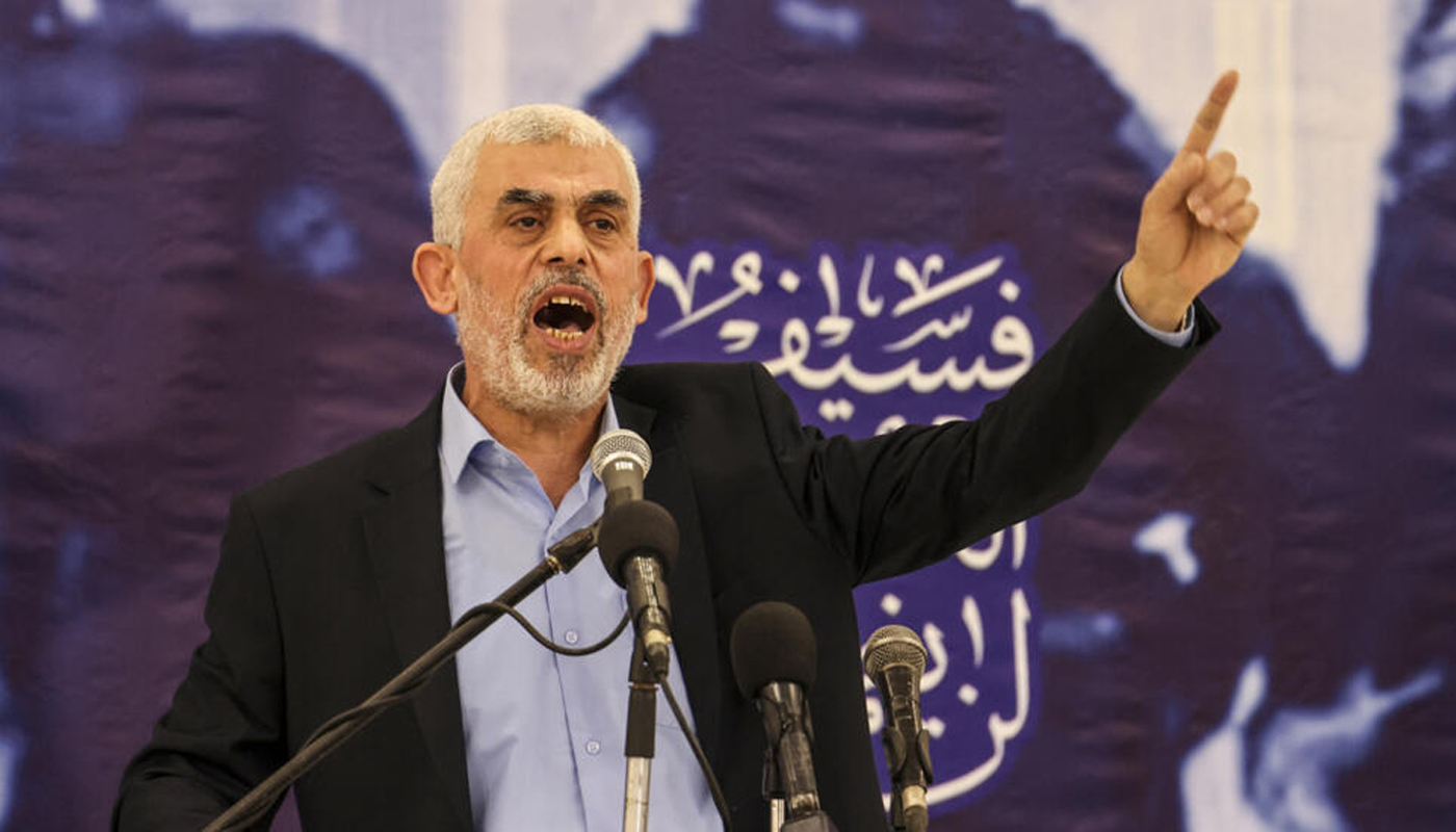 حماس نا سروک یحییٰ سنوار اسرائیلی جلہو ئٹ مرگ ئنا گواچی مس