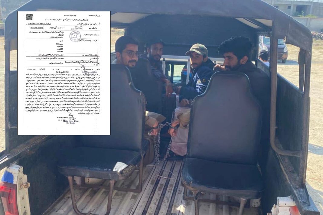 گوادر: کتاب اسٹال خلنگ آ دزگیر مروک خوانندہ غا تیا ایف آئی آر