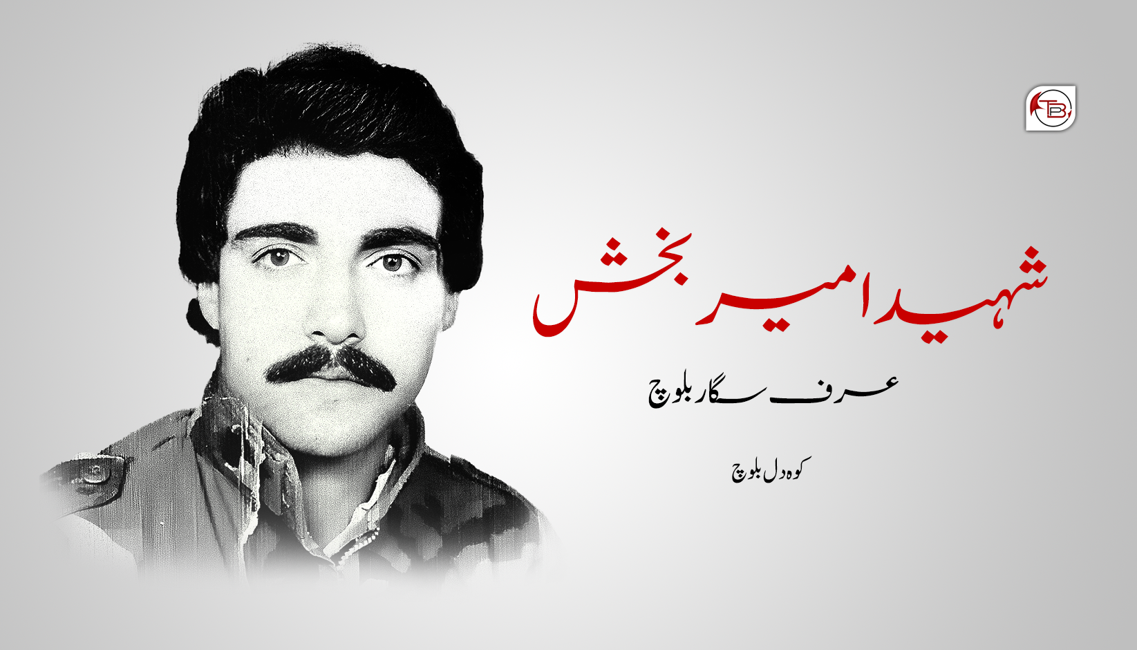 شہید امیر بخش سگار – کوہ دل بلوچ