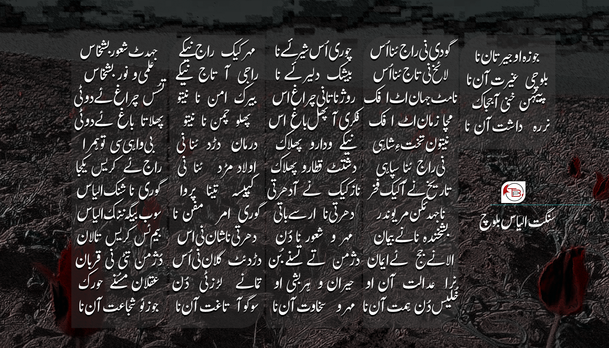 سنگت الیاس بلوچ